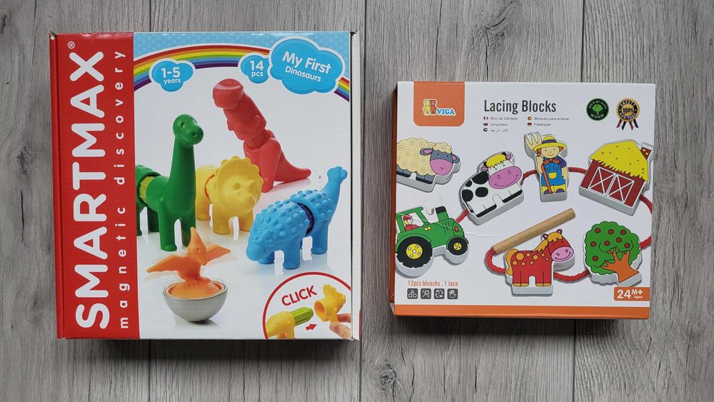 Jocuri motricitate si creativitate copii 2+ ani (Smart Max, Viga)