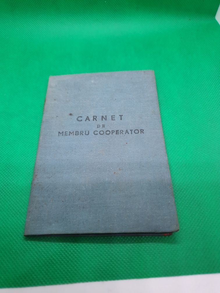 Carnet de membru cooperator