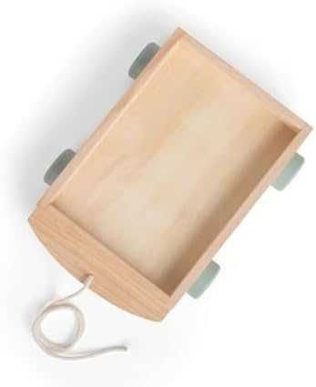 Нова Детска играчка дървена количка образователна игра с форми цвят