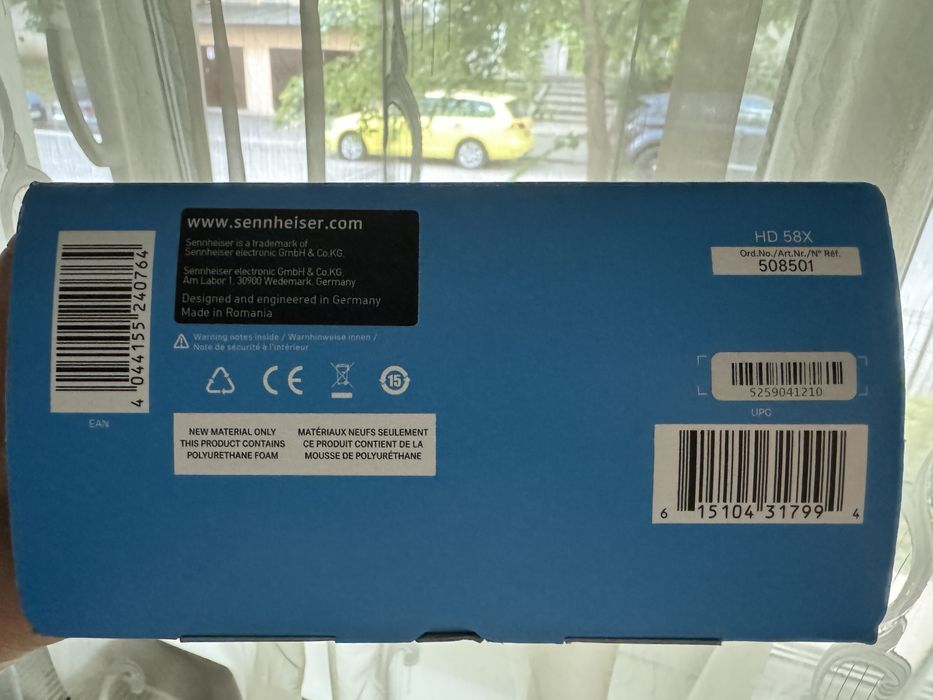 Casti SENNHEISER HD 58X Jubilee