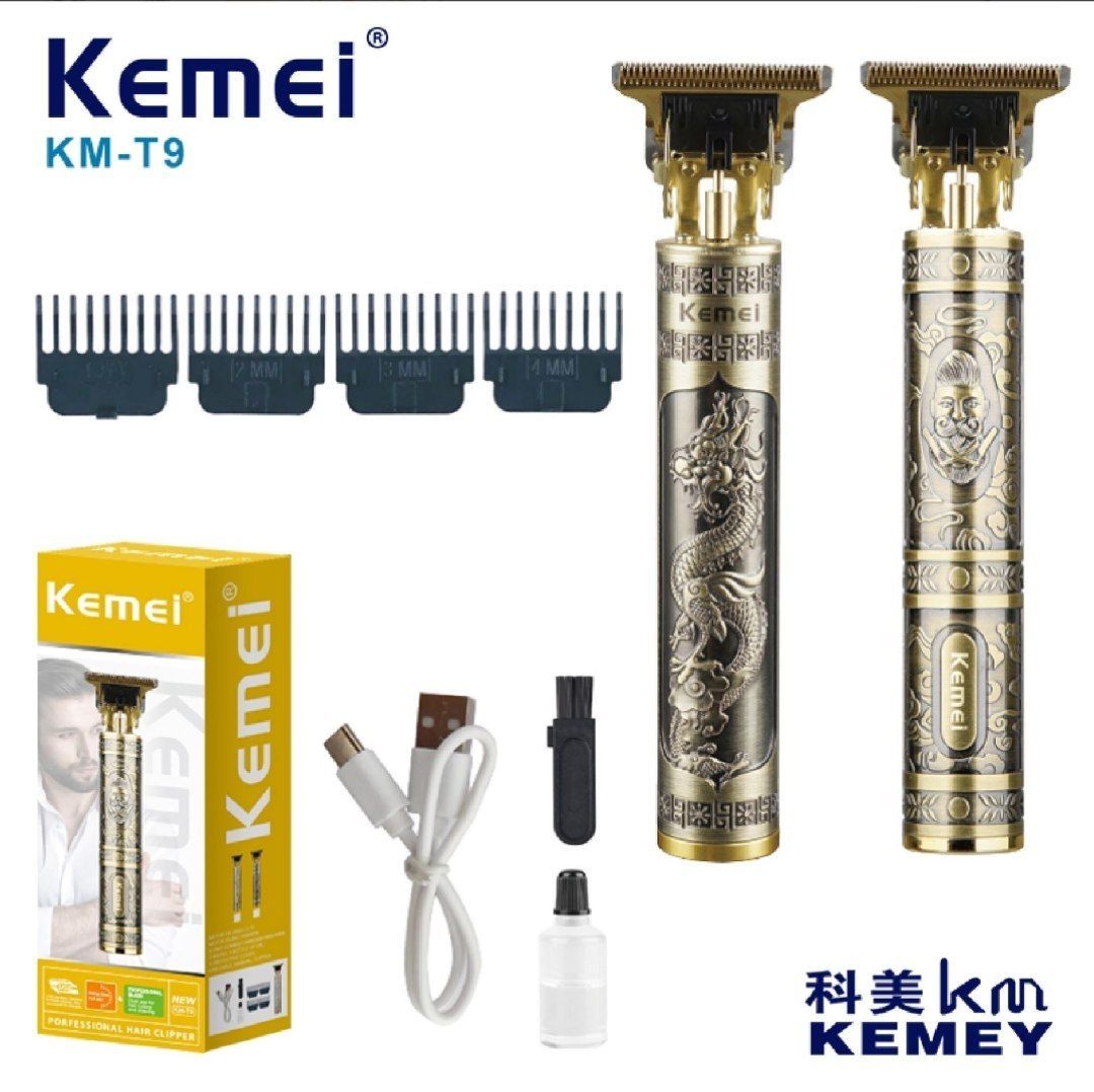 Kemei KM-T9 modeli bo‘lib, u professional trimmer (