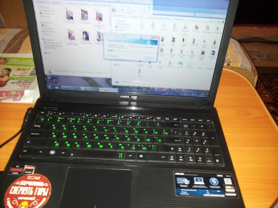 Продам ноутбук ASUS, б/у, недорого.