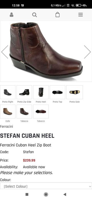 Shoes Ferracini brand Brasil