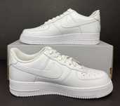 Adidasi Nike Air Force 1 Triple White Low -SUPER SALES