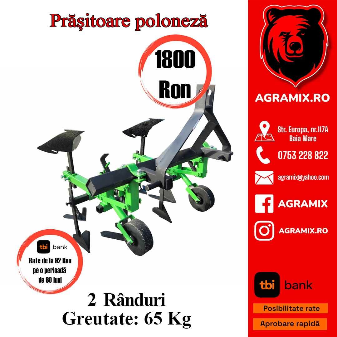 Prasitoare fara fertilizare NOU pe 2 randuri  Agramix