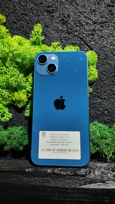 iPhone 13 256gb Blue 90% Ca Nou Neverlocked/Fact+Garantie