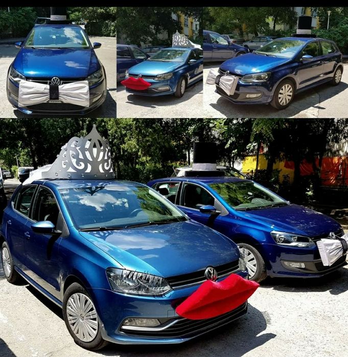 Vand decoratiuni gigant masini nunta