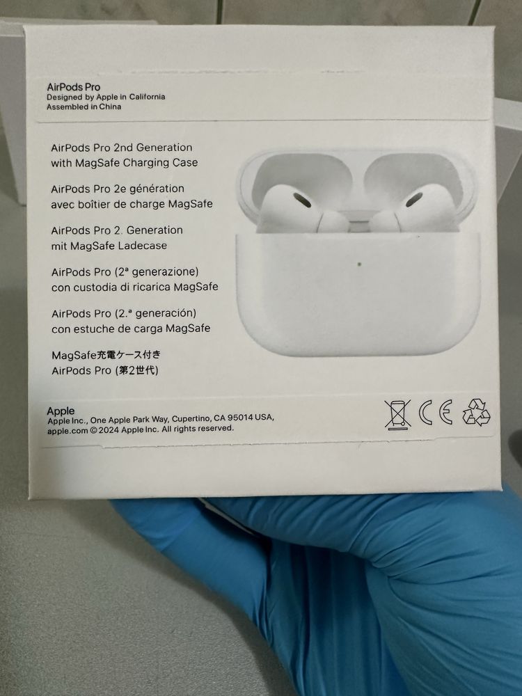 Apple airpods pro 2, anc, sigilate