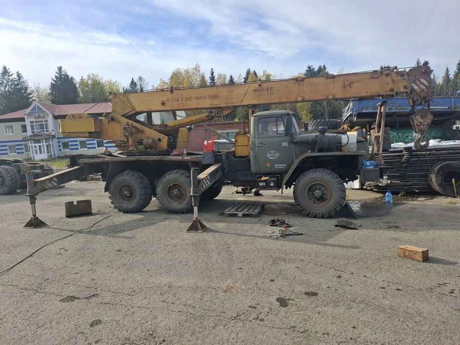 Крановая установка автокрана Ивановец 16т 18м 2005г