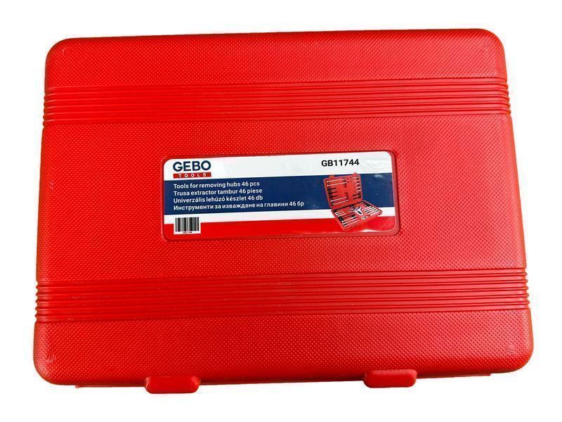 Комплект екстрактор за изваждане на барабан 46 бр. gebo tools