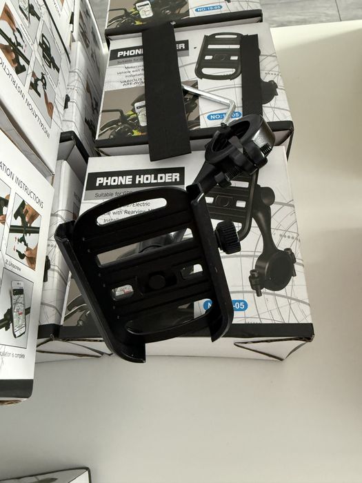 Suport telefon metalic prindere pe ATV, motor sau bicicletă, trotineta