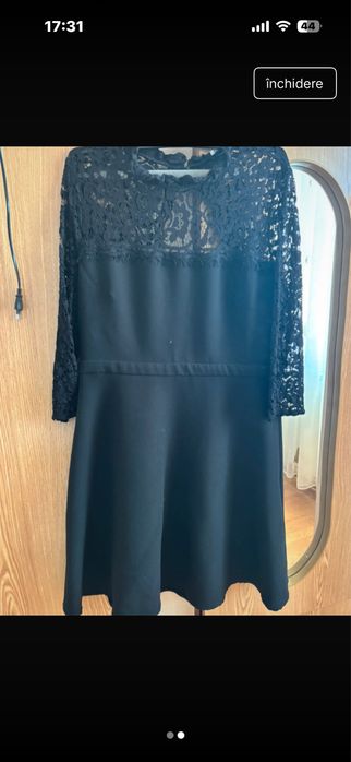 Vand rochie de seara cu spatele gol