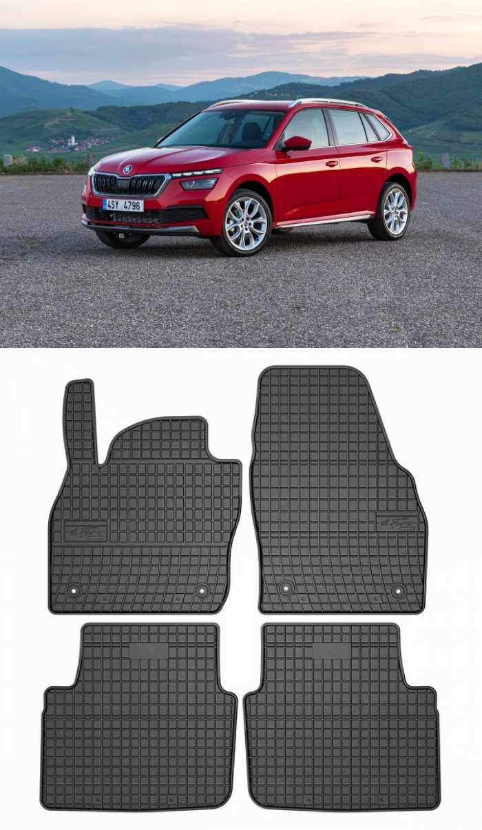 Гумени стелки Frogum съвместими с SKODA KAMIQ 2019+