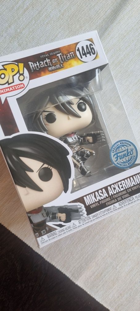 Funko Pop фигурка Mikasa Ackerman НОВА