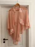 Bolero roz din satin
