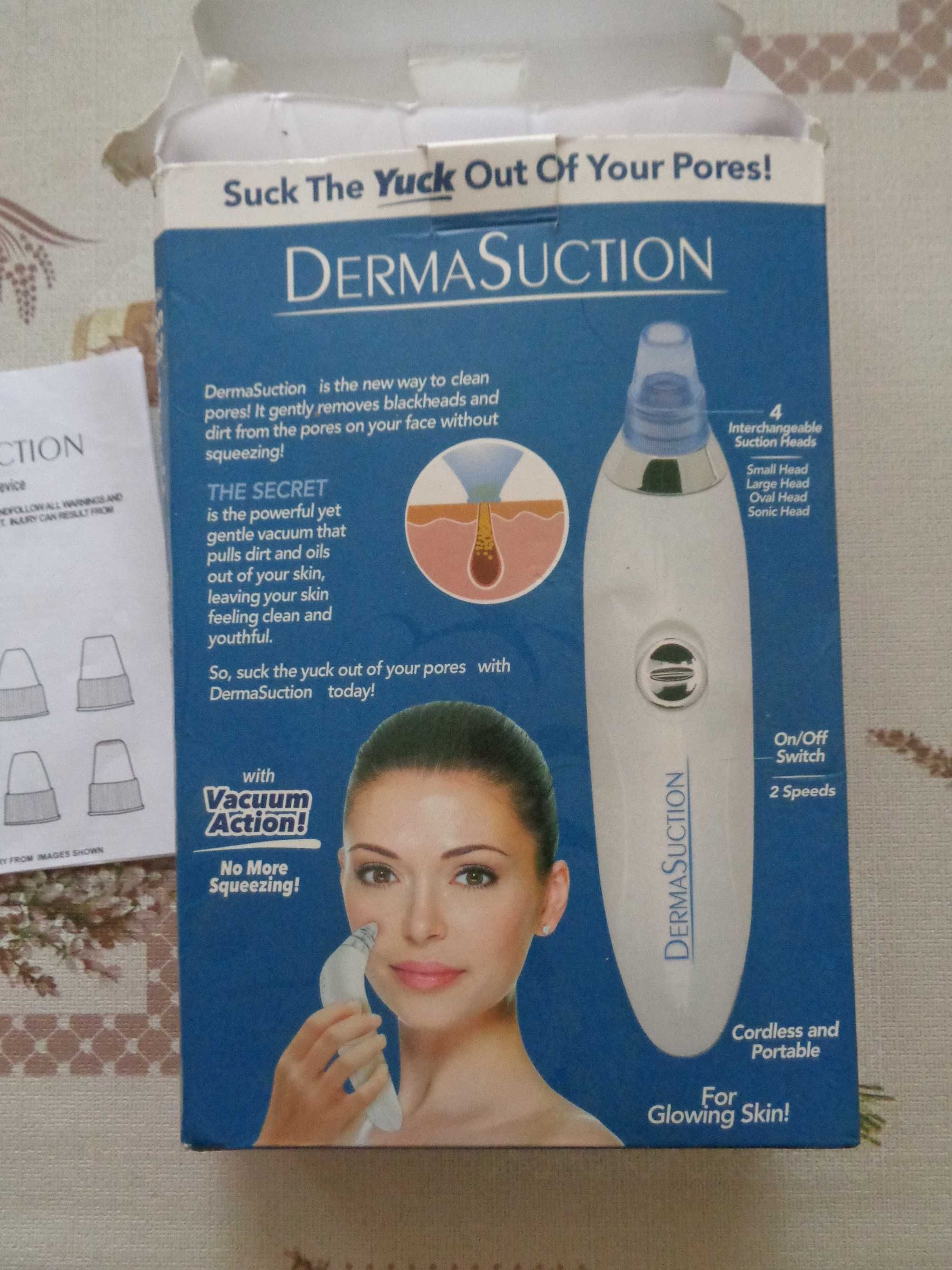 Продавам уред за почистване на лице Derma Suction