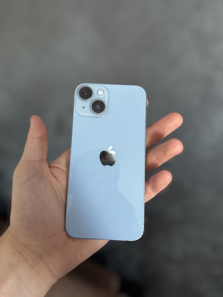iPhone 14 Blue, 128GB, stare excelentă, baterie 83%