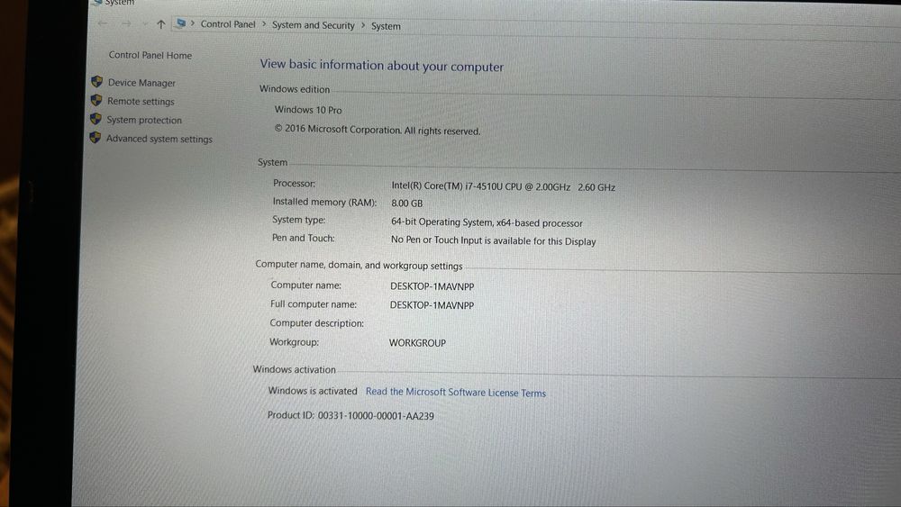Laptop Toshiba Satelite L50-B-1LV