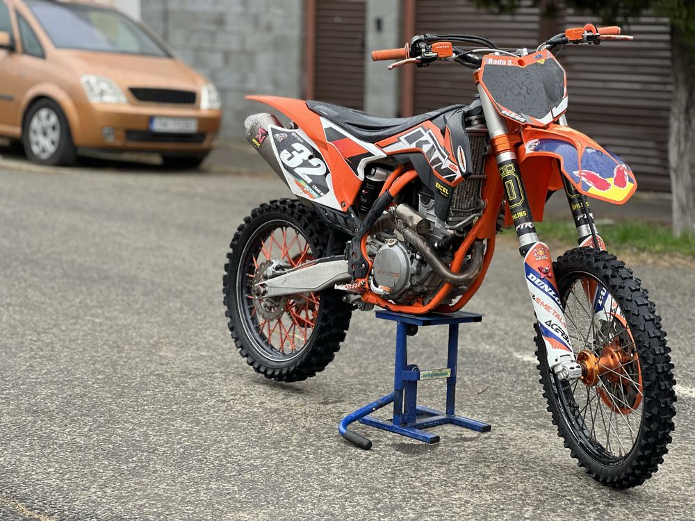 Vând KTM 350 SX-F 2015 impecabil injectie/Pornire buton/3150€neg!