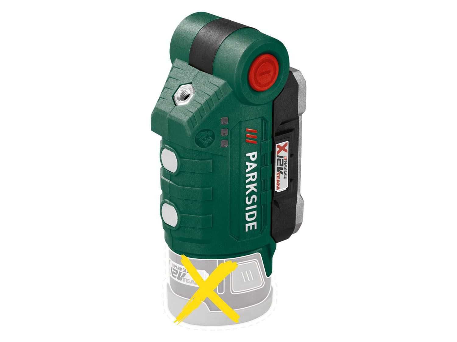 2 buc Lampă de lucru LED  PARKSIDE +2 buc. baterie 12v- 2A