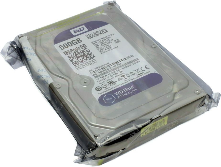 Hard disk PC 500GB WD Blue 7200rpm SATA 3 tip 3.5" Nou SIGILAT