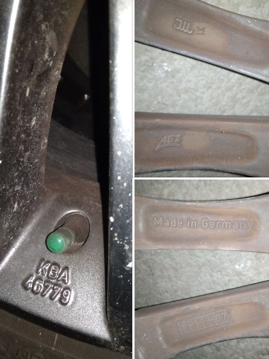 Jante AEZ 17 + anvelope 225/45 R17