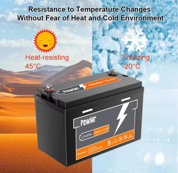 Батерия Pow Mr LifePo4 12,8v 100A