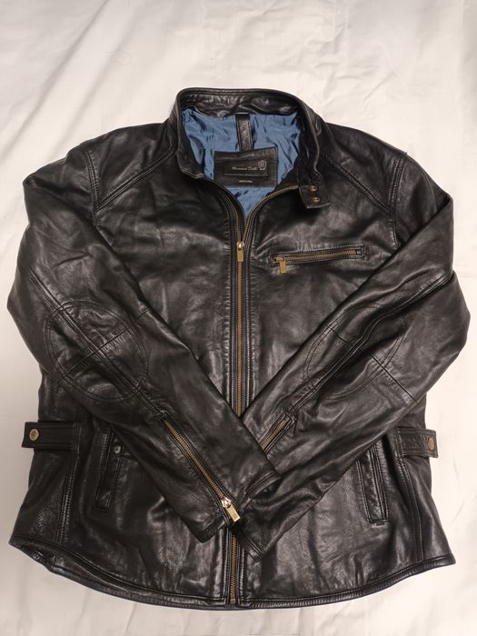 Geaca piele Massimo Dutti L