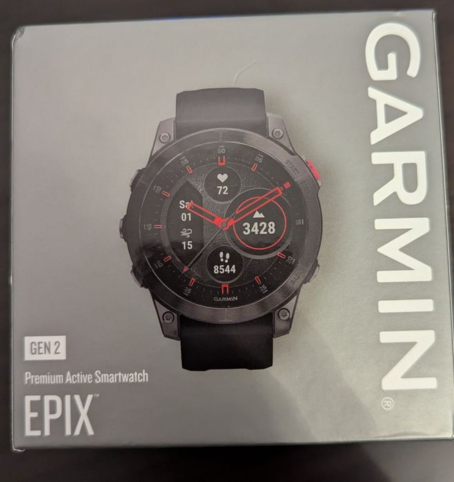 Garmin Epix gen 2, saphire, titan, 47mm