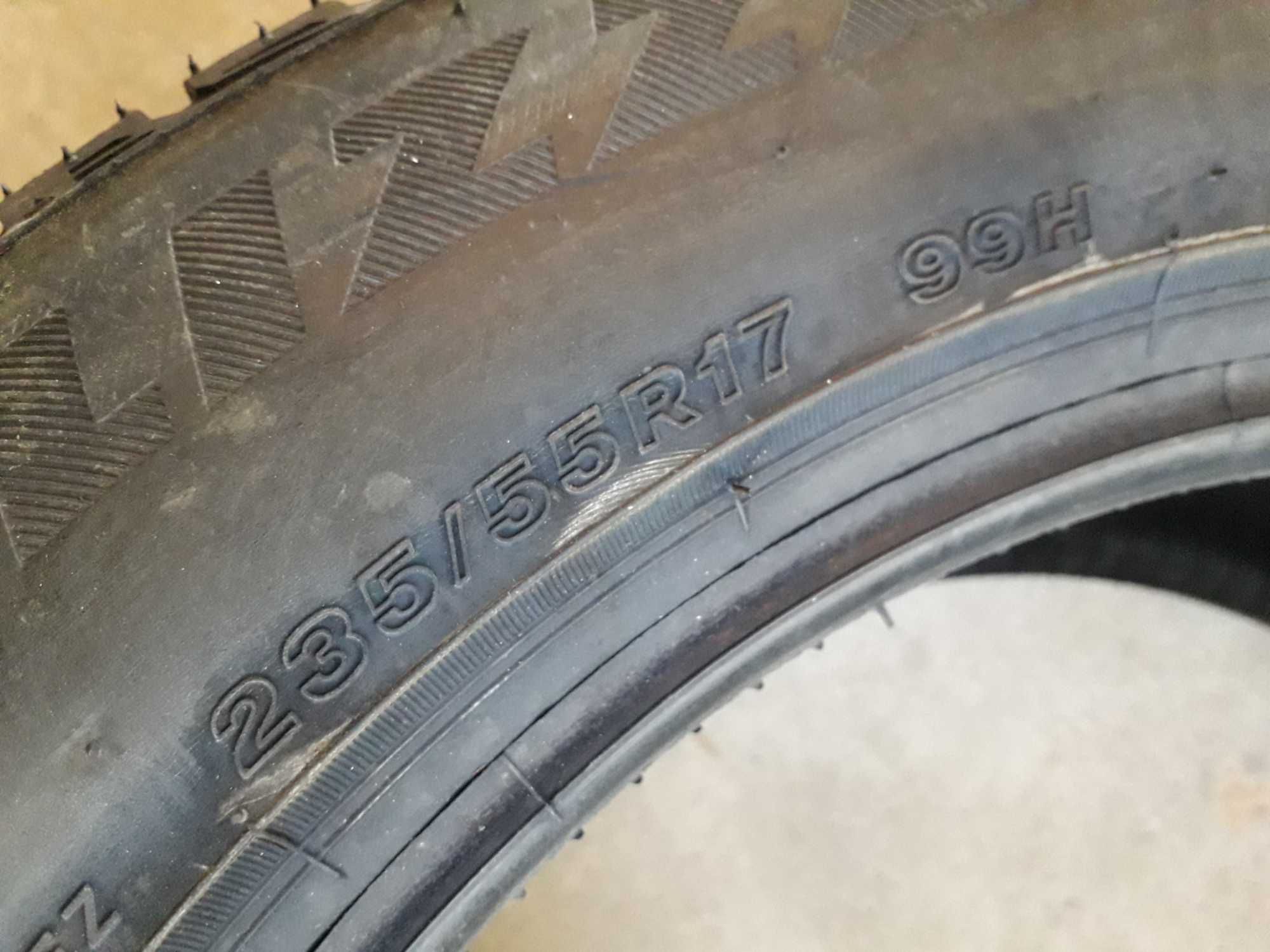 2 Нови зимни гуми R17 235/55 Bridgestone Blizzak LM-80 evo 99H