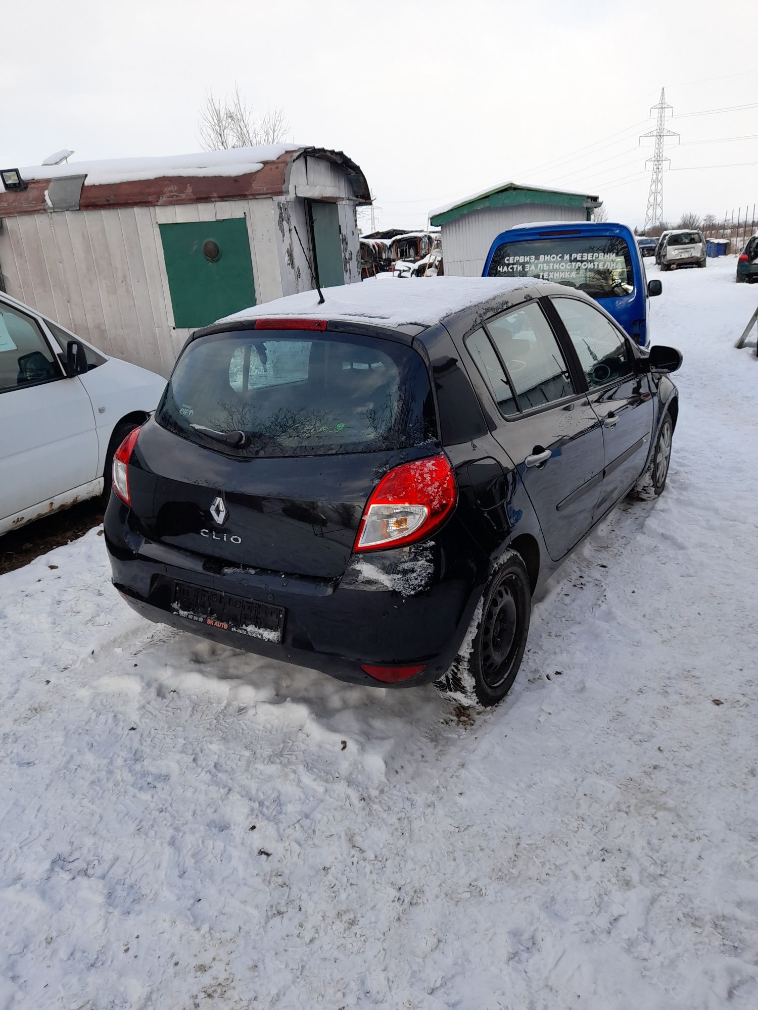 Рено Клио 1.2 бензин 2010г на части