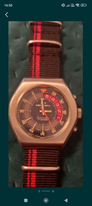Ceas Bărbătesc Vtg V.I.P Memosail Regatta Yachting Timer Chronograph