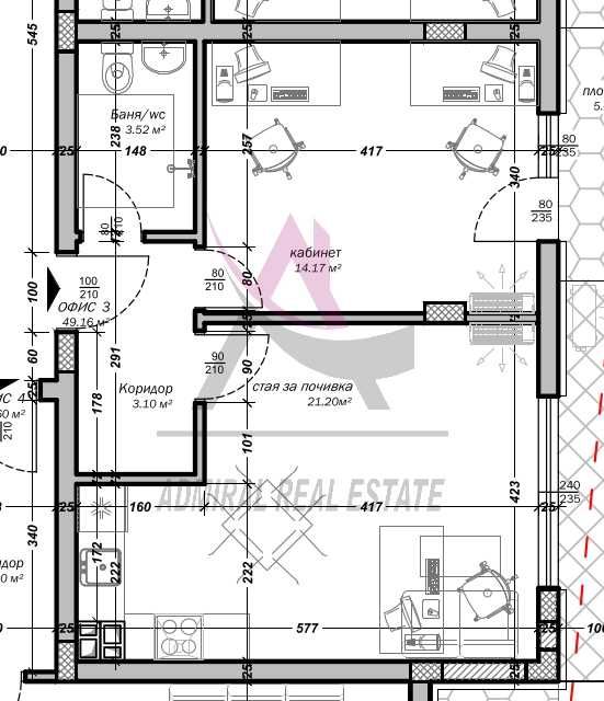 Продава се Двустаен апартамент в Варна, Младост 1 - 58 кв.м за 1604 €/кв.м - Снимка #4