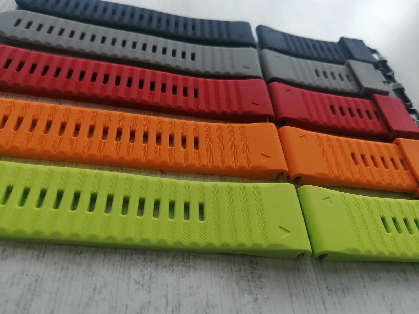 Силиконова каишка за Garmin Fenix 8 51 mm/7X 6X 5X /3 HR 26mm QuickFit