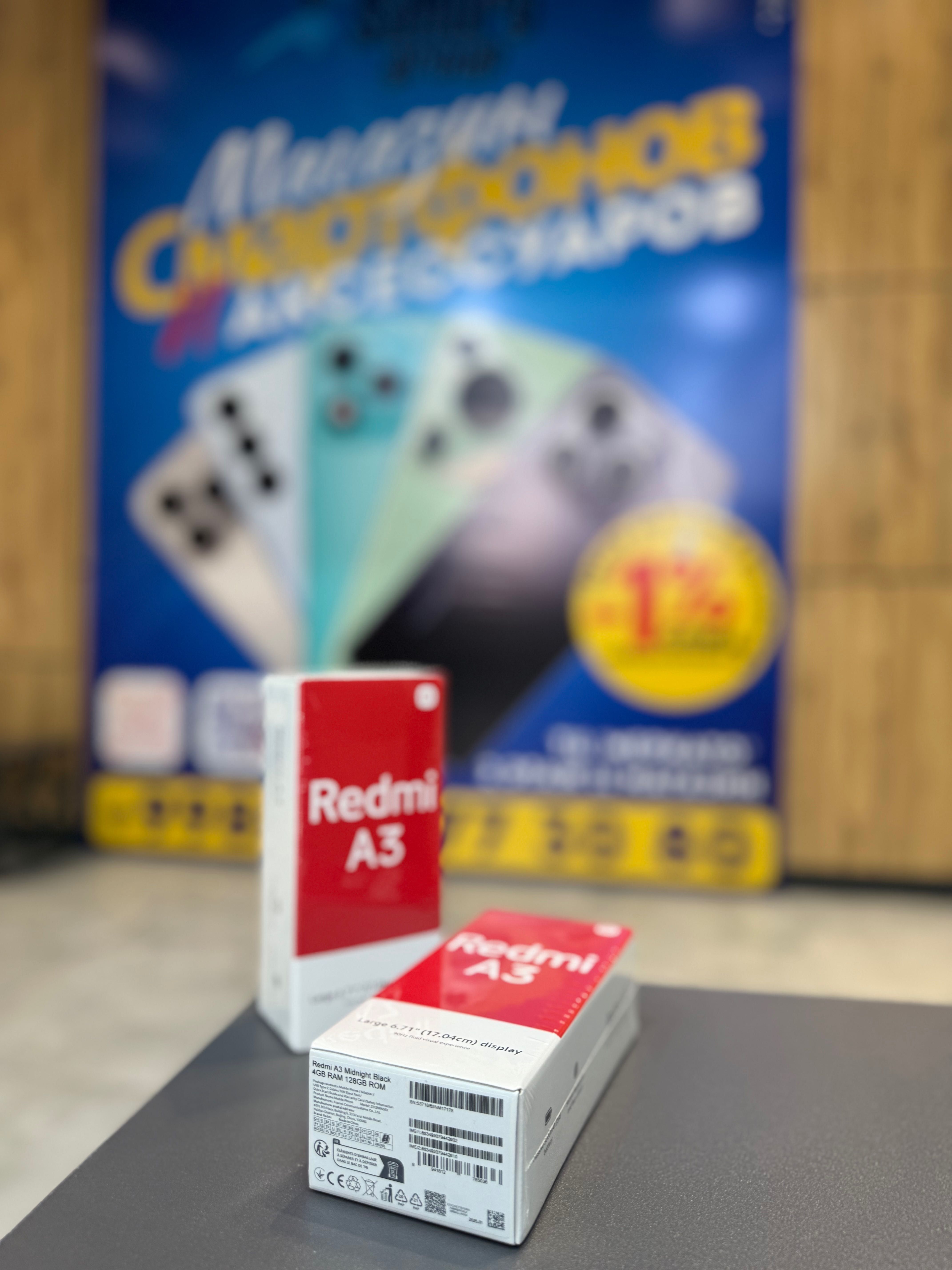 Redmi a3 1 yil kkafolat tekinga chexol va oyna himoylagich