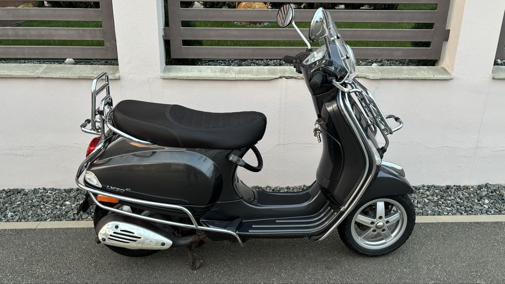 Vespa lx50 4timpi 25 km/h piaggio scuter full pachet crom