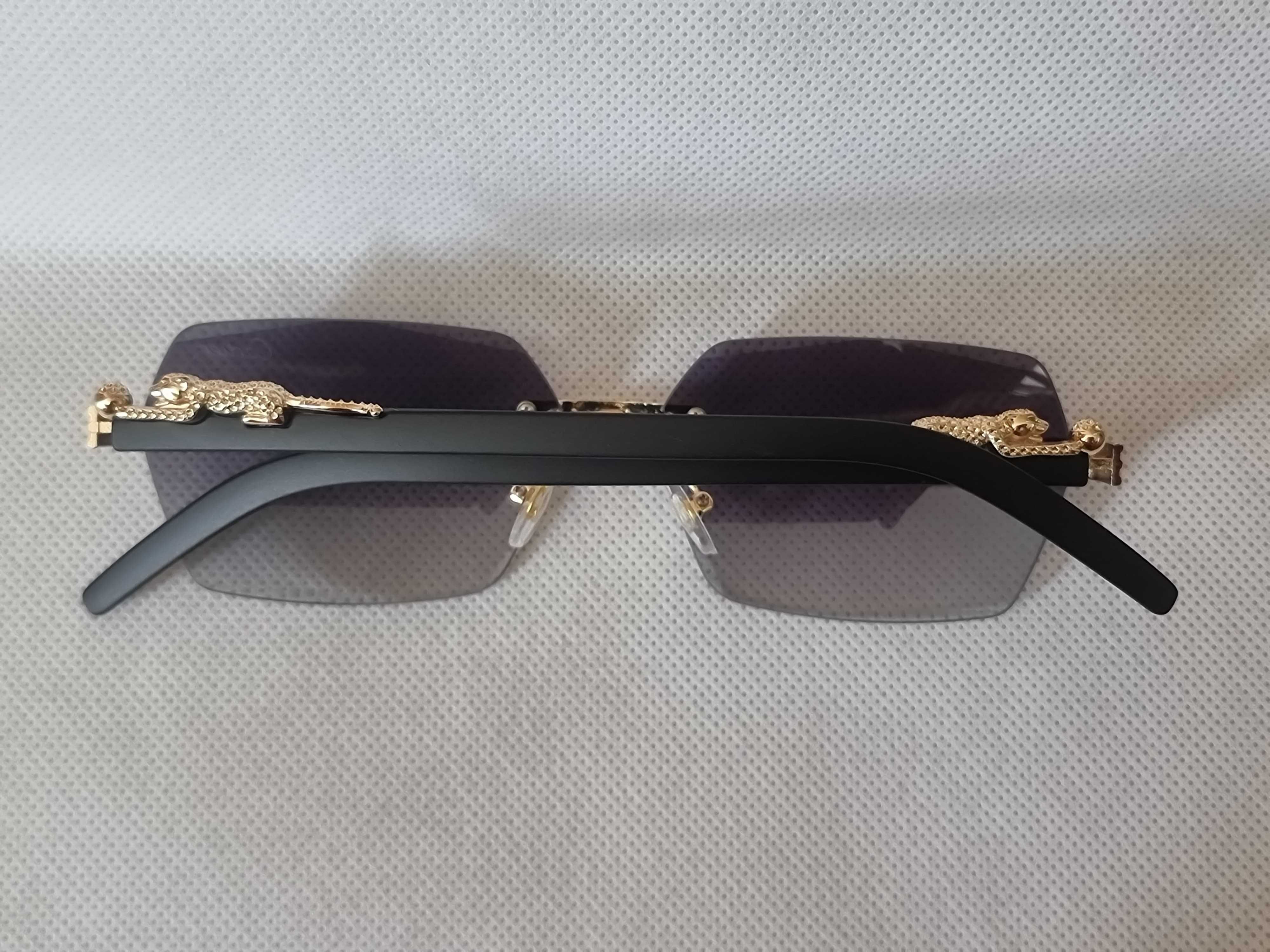 Ochelari de soare Cartier model 8335 lentila neagra