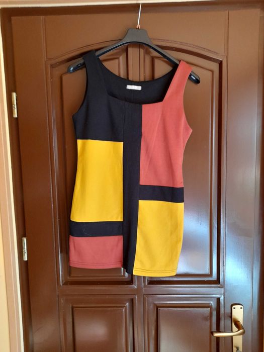 Bluza tip sarafan din jerse marimea M