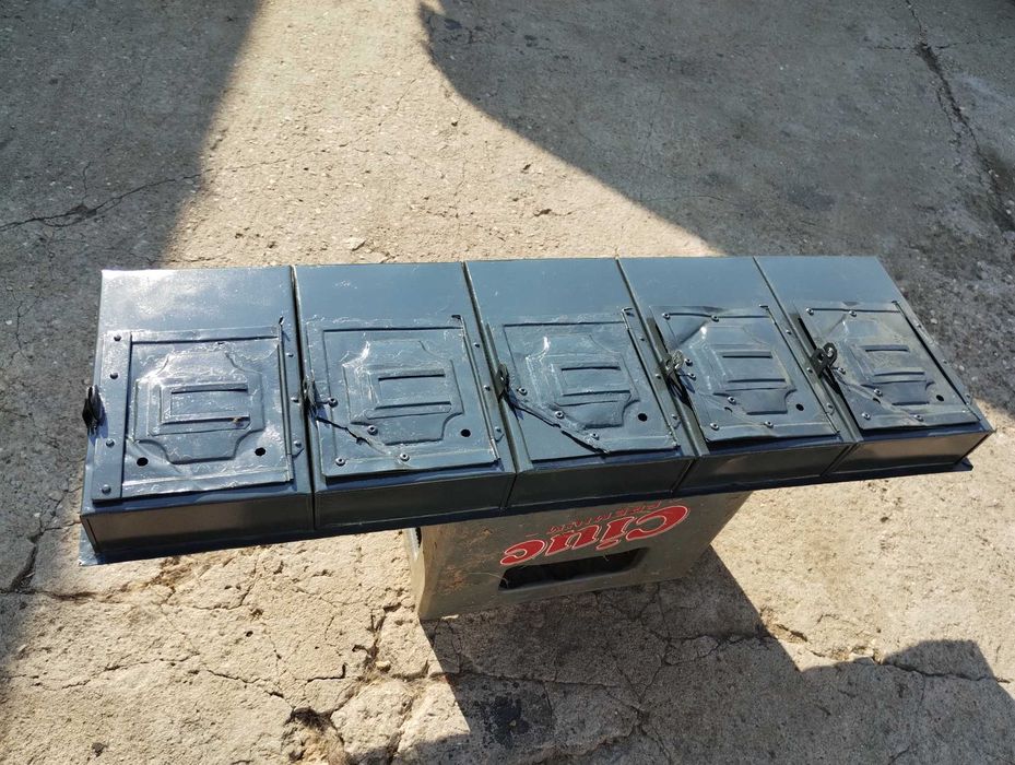 Corp cutie postala - 5 cutii postale comuniste reconditionate