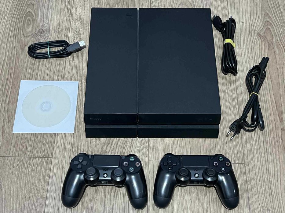 PS4 Playstation 4 MODAT 1TB cu 22 Jocuri,2 manete,FC26,GTA5,Minecraft