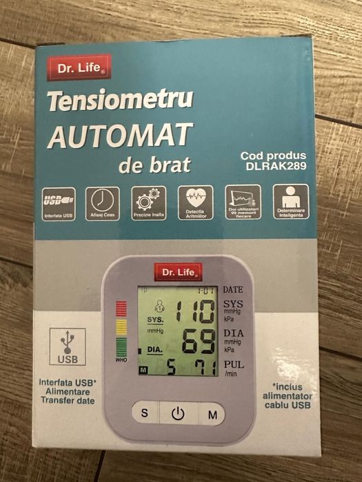 Tensiometru de brat Dr Life