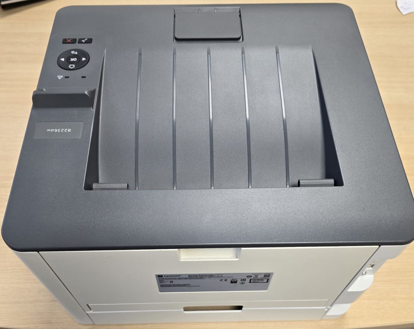 Принтер лазерен LEXMARK - B 2236DW с wi-fi свързаност и двустранен печ