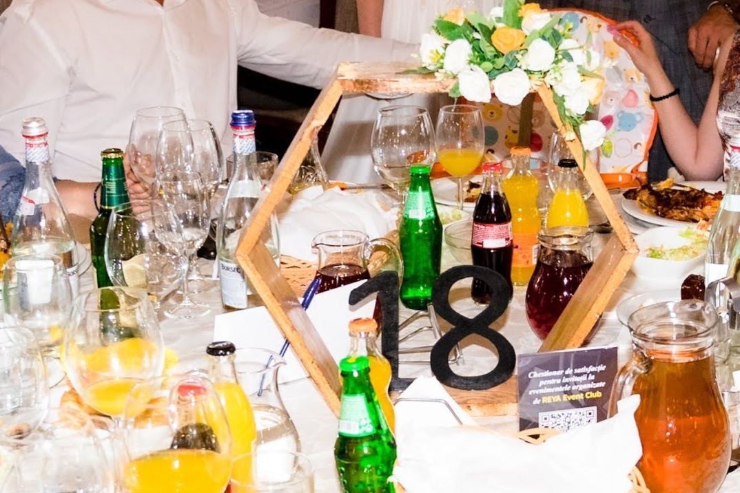 Vand decor masa nunta/botez