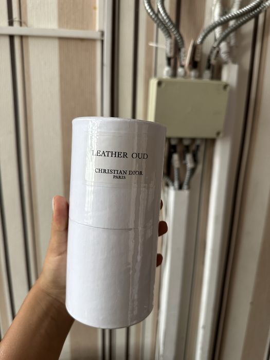 Christian dior leather oud