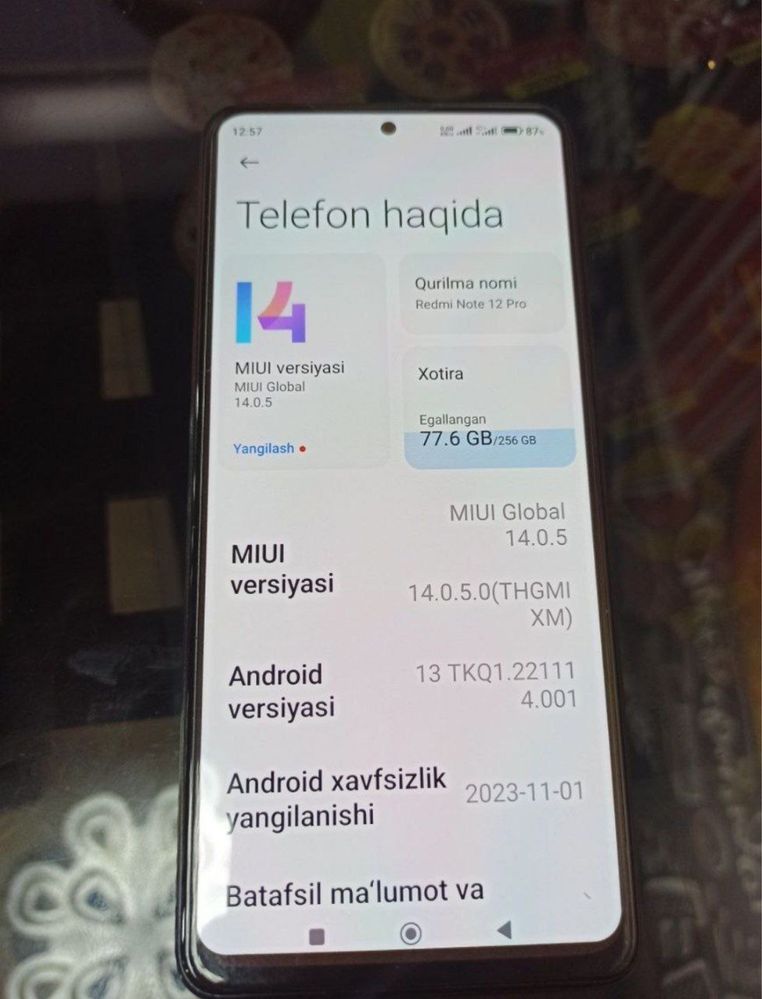 Redmi Note 12pro