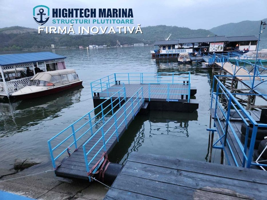 Structuri plutitoare pentru agrement si ambarcațiuni Ponton tuburi PE