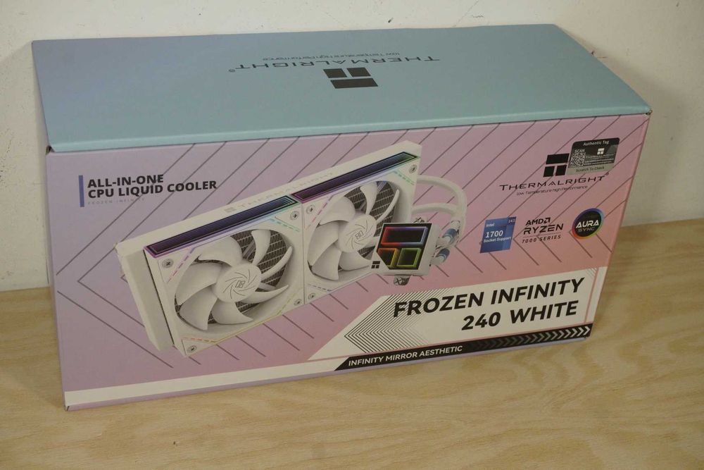 AM5 Водно охлаждане AIO ThermalRight Frozen Infinity 240 White/Вкл.ДДС