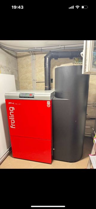 Centrala peleti 30kw froling p4