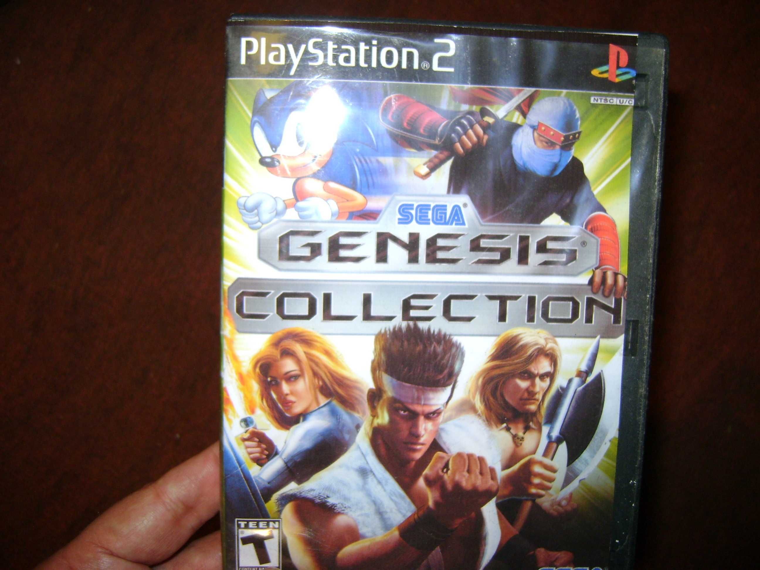 28 игр SEGA  на приставку Sony PS 2  **SEGA GENESIS COLLECTION**