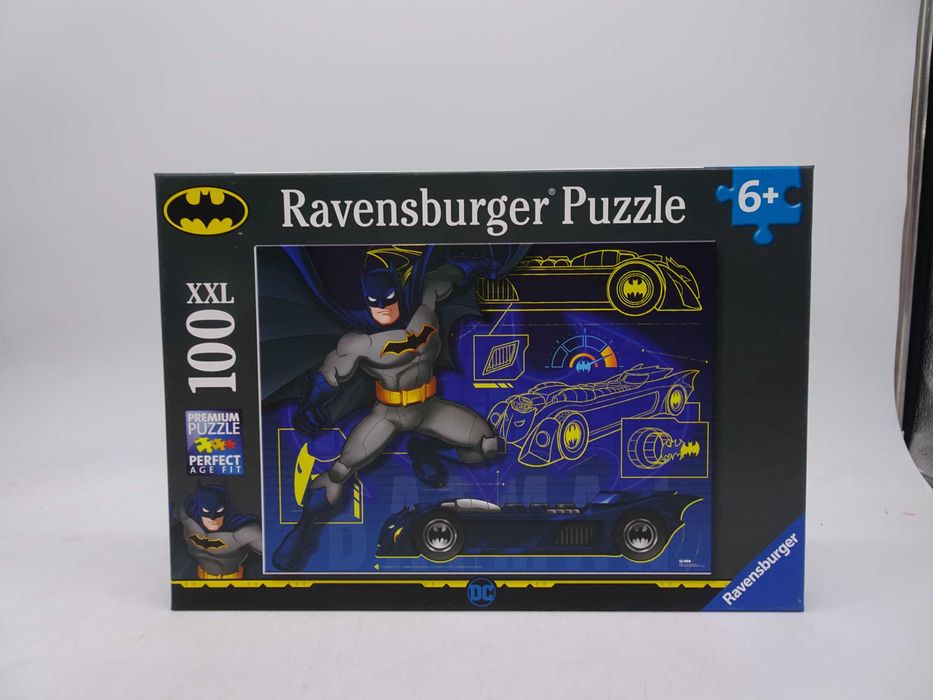 Ravensburger - Puzzle Batman B, 100 de piese XXL, Vârstă  6+ ani